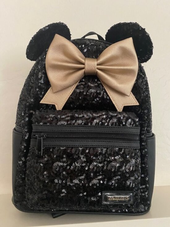 disneyland black mini backpack X LASR Exclusive Disney Minnie Mouse Dress perfect for adorable adventures Loungefly Disney Pirates Of The